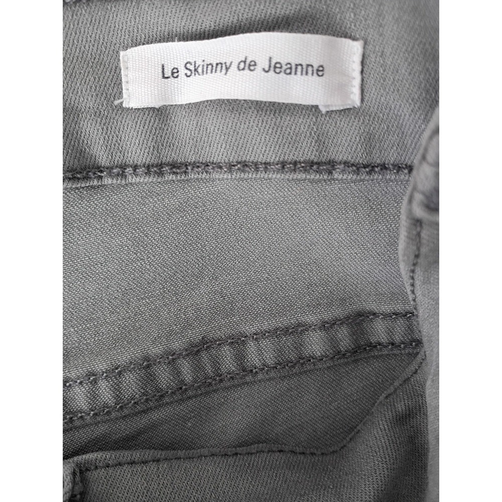 FRAME Le Skinny De Jeanne Gray Jeans Size 27;‎ RET $238 - Picture 7 of 10